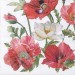 Салфетка для декупажа "Маки" бумажная, 588-021, 33х33 см